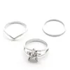 Toe Rings 3st Sier Set For Beach Sexy Body Jewelry Women Drop Delivery DH4GM