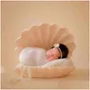 Keepsakes Born Pography Prop Baby Props Iron Shell Po Studio Accessori Set For Posing Shoot 220122 Drop Delivery Kids Maternity Dhyp2