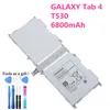 Samsung Galaxy Sekmesi için Yeni Tablet Piller Sekmesi 4 10.1 "SM-T530 SM-T531 SM-T533 SM-T535 SM-T537 P5220 EB-BT530FBC EB-BT530FBE