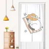 Tenda Simpatico Cartone Animato Porta Peep Proof Partizione Foro Camera Da Letto Tessuto Mezza Cucina Appeso Personalizzato