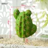 Fiori decorativi Simulazione Pianta grassa Soggiorno Camera da letto Decorazione per ufficio Cactus artificiale Paesaggio fai da te Accessori per il deserto