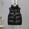 Womens Vests Puffy Jacket Sleeveless Woman Jackets Designer Coat Matte Slim Outwears Coats S-2XL26PR