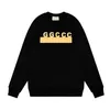 Kadın Hoodies Sweatshirts Tasarımcı Sonbahar Yeni Cinler Baskı Gündelik Desen Çift Os Uzun Kollu Sweater Erkekler için Kadınlar H8QL