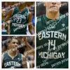 College Basketball Wears NCAA Custom Eastern Michigan Emu Stitched Basketball Jersey 0 Tiffany Suarez 1 Sasha Dailey 2 Juanita Agosto 3 Tori