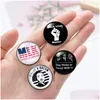 Alfileres Broches Black Lives Matter Esmalte Pin Tengo un sueño Solapa Ropa Bolsa Joyería Diy Insignia Entrega directa Dhxn7