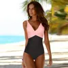 Sexy One Piece Swimear Kobiety 2021 Kwiat Monokini Kąpiel Suits Bodysuit plus size plażowy kombinezon na plażę dla kobiet3002