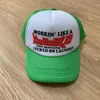 ボールキャップIan Connor Sicko Trucker Hat調整可能なアメリカ人男性女性ヒップホップヴィンテージトラック野球キャップアトランタリミテッドスケートボード271V