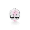 Charms calado Pink Magnolia Flower Charm con caja original para Pandora 925 Sterling Sier Beads Bangle Bracelet Making Drop Deliver Dhh5A