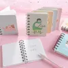 A7 Christmas Creative Cute Cartoon Coil Notebook Blank Page Small Portable Mini Sized Pocket