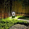 Étanche LED Jardin Pelouse Lampe Moderne En Aluminium Voie Pilier Lumière Cour Extérieure Villa Bollards