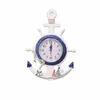 Wall Clocks Life Ring Clock Beach Sea Nautical Theme Boat Decoration Hanging Factory Mediterranean Ocean Handmade