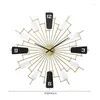 Wall Clocks Nordic Light Luxury Clock Living Room Creative Modern Minimalist Personality Home Fashion Art Deco