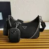 2022 Top Quality Canvas bags Luxury Bag Designer handbags for women shoulder bag lady Chest pack chains handbag Sacoche 1 Pieces C267M