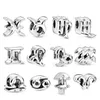 Charms 12 Month Constellation Beads Fit Pandora Style Bracelet Fashion Designer Jewelry Drop Delivery Findings Components Dhpoy