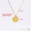 Pendant Necklaces 2022 Friend Gift December Birthday Flower Bithday Women Fashion Jewelry Drop Delivery Pendants Dhurs