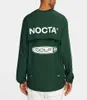 2023 Heren039s T-shirt Juiste versie van Nocta Golf Co-merk Ronde hals Pullover Lange mouw Sneldrogend Sportbasisshirt T-shirt Motion current