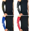 Fingerless Gloves Protective Gear Arm Sleeve Spider Webpatroon Basketbal Sportbescherming 1pc SPSLF0024