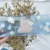 Storage Bags Cute Transparent PVC Waterproof Pencil Bag Student Case School Office Supplies Stationery Organizer Large Capacity