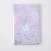 New Cute PVC Notebook Paper Diary School Shiny Cool Kawaii Agenda Schedule Planner Sketchbook Gift for Girl
