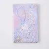 Nowy słodki notatnik Pvc Paper Diary School Shiny Cool Kawaii Agenda Planator Planner Sketchbook Prezent dla dziewczyny