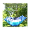 Hammocks Outdoor Quickopening Hammock With Mosquito Net Drop Delivery Home Garden Furniture Dhrbs