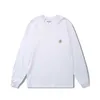 P4xk Męska koszulka North American High Street marka Carhart Pure Cotton Classic Pocket Longsleeve Tee Spring i jesienna para luźnej załogi szyi