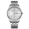 Watch Fashion 888-New Męski zegarek transgraniczny Wodoodporny kalendarz kwarcowy stalowy zespół okrągły super ładne męskie zegarki