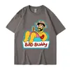 A2ci Camisetas para hombre Camisetas de diseñador para hombre Un Verano Sin Ti Bad Bunny Manga corta para mujeres Hombres Camiseta básica para parejas