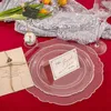 Posate usa e getta Posate Barocco Piatto di plastica argento trasparente con posate glitterate per matrimonio Compleanno e festa 10 persone