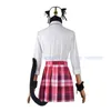 Decompression Toy Anime Marin Kitagawa Cosplay Costume My Dress-Up Darling Headband Tie Uniform Earring Outfit Sono Bisque Doll Wa Koi Wo Su