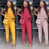 Tracksuits Women Clothes Sets Elegant Summer Outfits 2 Piece Woman Suit Fashion Sleeveless Tops And Pants Set S-3XL