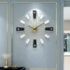 Wall Clocks Nordic Light Luxury Clock Living Room Creative Modern Minimalist Personality Home Fashion Art Deco