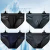 Underpants 2022 Sexy Brief Men Underwear Mens Briefs Slik Cuecas Masculina Homme Mesh Breathable Man Boxershorts Size L-4XL