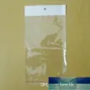 Clear Self Adhesive Seal Plastic Bag OPP Poly Bag Retail Packaging Bag With Hang Hole wholesale