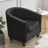 Housses de chaise 1 ensemble coussin de siège respirant polyester amovible lavable extensible housse souple pour chambre à coucher