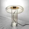Table Lamps Fully Handmade Light Luxury Lamp Pattern Glass Living Room Study Bedside Bedroom Headlight Desk