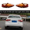 Bil Taillight Assembly Turn Signal Indicator Light f￶r Audi A4 B9 LED -bakljus dimma omv￤nd parkering Rinnande bakre lampa