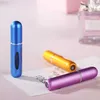 5ml Mini portatile ricaricabile Profumo atomizzatore Bottiglia Profumo Pompa Contenitori cosmetici vuoti per strumento da viaggio Migliore qualità