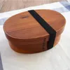 Geschirr-Sets, Lunchbox, sicherer Behälter, japanischer Stil, langlebig, nützlich, Bento aus Holz