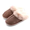 Cuscino Lana Bocca Pantofole da casa Uomo e donna Indoor Outdoor Cotone termico