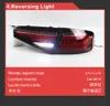 Bil Taillight Assembly Turn Signal Indicator Light f￶r Audi A4 B9 LED -bakljus dimma omv￤nd parkering Rinnande bakre lampa