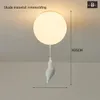 Plafoniere per bambini Nordic INS Lampada a LED Orso romantico Astronauta Lampadario Tema Decorazioni per bambini Apparecchi di illuminazione a sospensione