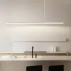 Lustres Lampe Suspendue D'un Mot Salle À Manger Est Simple Et Minimaliste Table Nordique Thé Bureau Bar