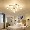Deckenleuchten Moderne Eisen Kronleuchter für Innenbeleuchtung LED E27 Lampe Schwarz Weiß Gold Wohnzimmer Schlafzimmer Dekoration