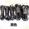 Cord Wire 2M Genuine Leather For Diy Jewelry Making Retro Brown Cow Rope Bracelet Findings Flat 3/4/5/8/10Mm String Supplier 1509 Dhwpy