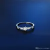 2022 mode or 14 carats 7 petits diamants bague pièces de petites dames fraîches exquises femmes fête bague de fiançailles bijoux à la mode amoureux cadeaux