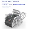 80K Cavitation Slant Machine Lipo Ultraljudslett Liktdikt Vakuum Pressoterapi RF Massage Viktförlust Skönhetsutrustning