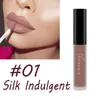 Kleur Matte Liquid Lipstick Naakt Lip Gloss Make -up Hoog Pigment Waterdicht Dast Moisturerende cosmetica