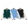 Designer new fashion Cappotto da baseball Giacca moda uniforme Giacche monopetto calde Coppie Donna Uomo Varsity Coats