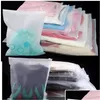 Verpakkingszakken Reising opbergtas Vast met plastic recloseerbare ritssluiting herbruikbare verpakking zakje voor kleding sieraden voedselpakket drop dhjj9